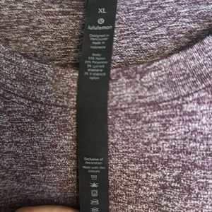 XlL lululemon atlética , perfect condition new whiteout tags ,